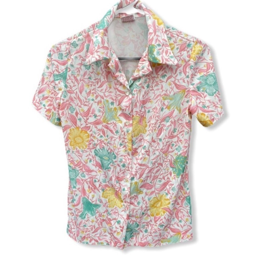 Vintage Graff Floral Blouse